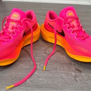 Nike Women's Zoom Fly 5 Hot Pink and Bright Orange Shoes